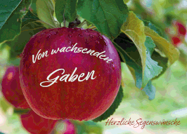 Von wachsenden Gaben