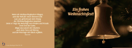Pfarrkarte - Weihnachtsglöckchen