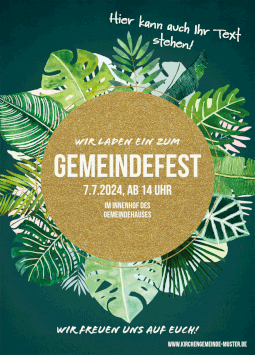 Pfarrpost - Einladung Gemeindefest 3