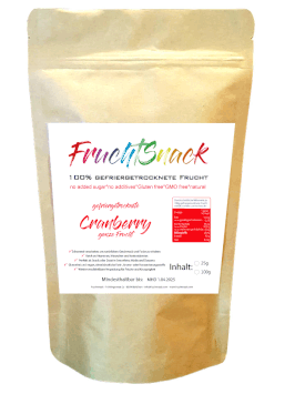 gefriergetrocknete Cranberry ganze Frucht
