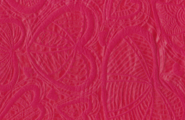 PAPEL GOFRADO CORAZON ROJO
