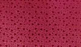 PAPEL DIAMANTADO C007 CORAZONES ROJO