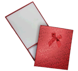 CAJA DE JOYERIA COLLAR TEXTURIZADA