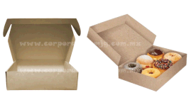 CAJAS PARA DONAS KRAFT VIRGEN 32X22X8