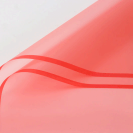 PAPEL ALBANENE CONTORNO DELGADO ROJO