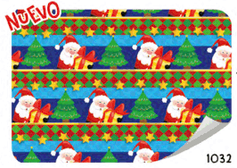 PAPEL COUCHE NAVIDEÑO MOD.1032