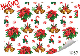 PAPEL COUCHE NAVIDEÑO MOD.1037