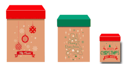 TORRE DE CAJA RECTANGULAR FLEXO NAVIDAD