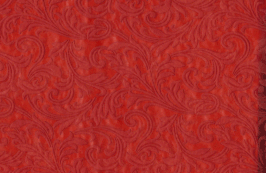 PAPEL GOFRADO DAMASCO ROJO