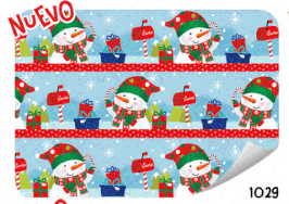 PAPEL COUCHE NAVIDEÑO MOD.1029