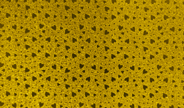 PAPEL DIAMANTADO C007 CORAZONES ORO