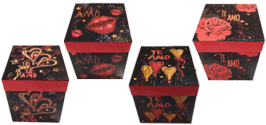 CUBO TE AMO BLACK 5880 15X15