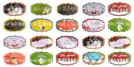 PINS NAVIDEÑO CON FOMY