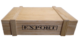 CAJA DE MADERA EXPORT PARA CAMISA