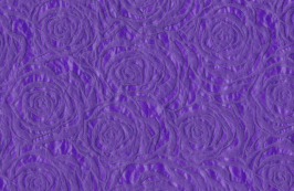 PAPEL GOFRADO ROSAS GRANDE MORADO