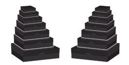 TORRE DE CAJAS TAPA BASE BLACK