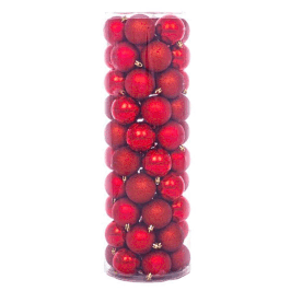 NAVISFERA MIX BRILLANTE DIAMANTADA MATIZADA 5 CM ROJA