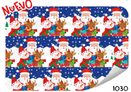 PAPEL COUCHE NAVIDEÑO MOD.1030