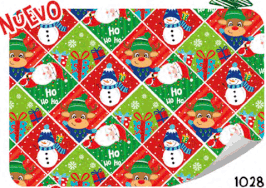 PAPEL COUCHE NAVIDEÑO MOD.1028