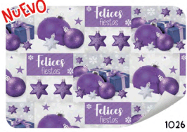 PAPEL COUCHE NAVIDEÑO MOD.1026