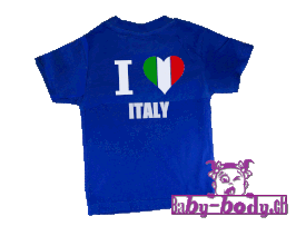 Babyshirt / I love Italy