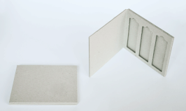3 OT Präparatemappe für 3 Gläser 76 x 26 mm