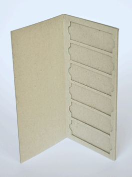 6 OT Präparatemappe für 6 Gläser 76 x 26 mm