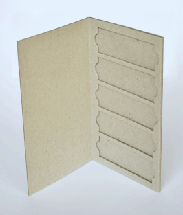 5 OT Präparatemappe für5 Gläser 76 x 26 mm