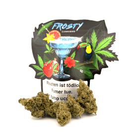 Frosty 18% CBD 0.7% THC (3 Gramm - 250 Gramm)