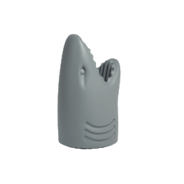 Portaombrelli Squalo Grigio Scuro Queeboo