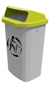 CORBEILLE URBAINE PEHD 50L
