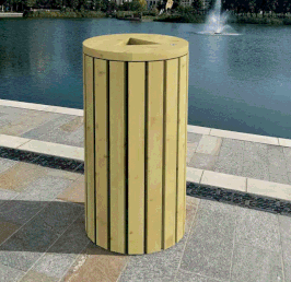 Corbeille Bois GÉNA 110L