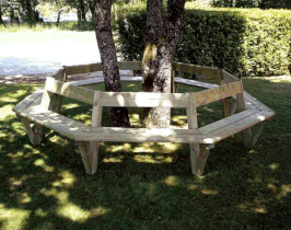 BANC TOUR D’ARBRE TAMARIS