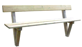 Banc Bois TAMARIS