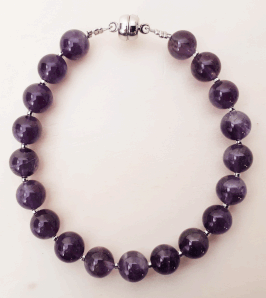 Edelstein Armband "Amethyst"