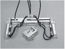 Abstützung vorne oder hinten Tamiya 1:14