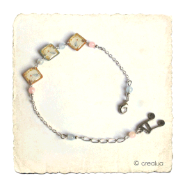 Bracelet chaîne " Bulle Musicale "