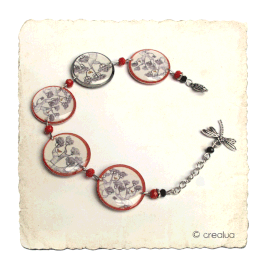 Bracelet perles Oiseaux Baobab