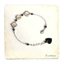 Bracelet chaîne "  Love "