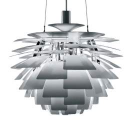 Lampada ARTICHOKE  Design by Poul Henningsen 1957