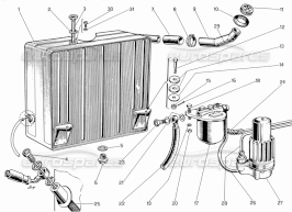 ORIGINAL BENZINTANK / ORIGINAL FUELTANK FERRARI