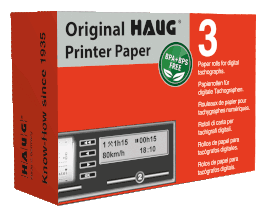 Thermopapierrollen für digitale Tachographen