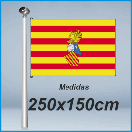 Bandera Preautonomía Valenciana 250x150cm