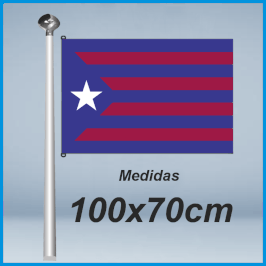 Bandera Estelada Barça 100x70cm