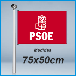 Bandera Partido Socialista Obrero Español - PSOE