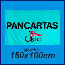 Pancarta Publicitaria con Dobladillo 150x100cm