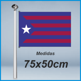 Bandera Estelada Barça 75x50cm