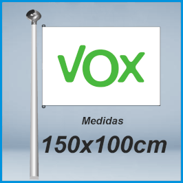 Bandera Vox 150x100cm