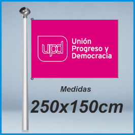 Bandera UPyD 250x150cm