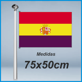 Bandera Segunda República Española 75x50cm